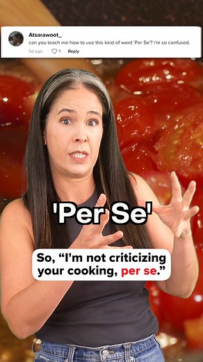 How to Use Per Se (in a conversation) | Rachel's English