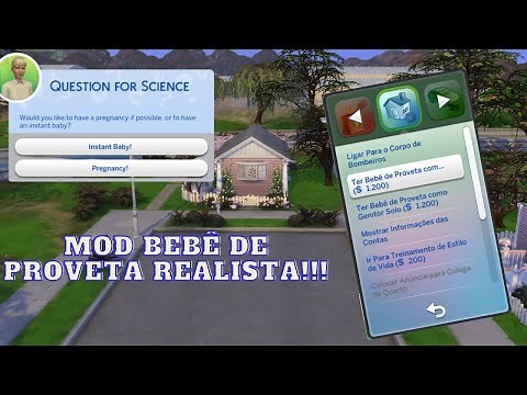 MOD INCRÍVEL PARA BEBÊ DE PROVETA REALISTA | THE SIMS 4