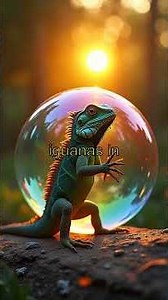 The Iguana Has a Secret Superpower! 🐾 Amazing Facts for Kids #iguanas #animals