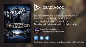 Ver Deadwood en streaming