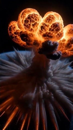 Earth explosion💥🤯