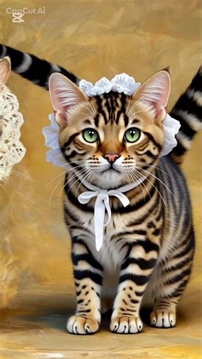 When the Cat Becomes a Model 😼✨#CatModel #CuteVibes