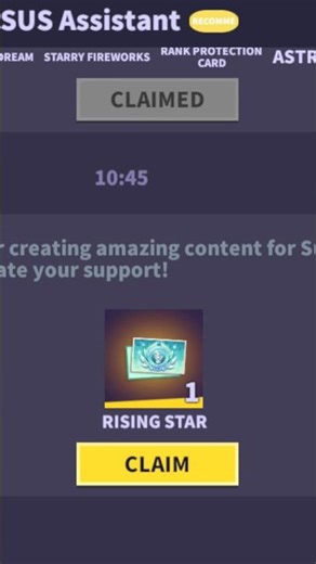 Super Sus Gifted Me a Legendary Item #shorts #gaming #supersusgame #gamingshorts #supersusgift