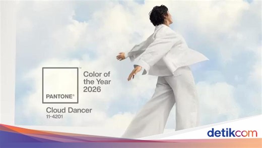 Putih Jadi Warna Tahun 2026 Versi Pantone, Ada Maknanya Lho!