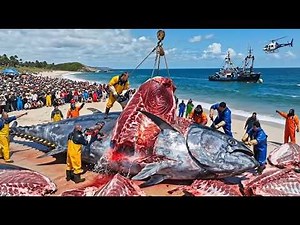 How Fishermen Catch 500 Giant Bluefin Tuna – A Deep-Ocean Longline Fishing Documentary