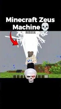 “Minecraft Zeus Machine ⚡🤯” #minecraft #shorts #edit
