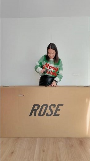 unboxing mi nueva bicicleta 😱 es la Rose Reveal 06 Ultegra Di2 🤍 el mejor regalo de Reyes!