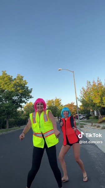 Neon Dance Challenges for Language Learning