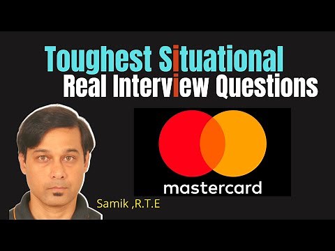 Master Card I scenario based scrum master interview questions and answers