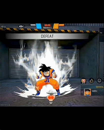 B4K VS GOKU PART 2 ? 🤯😱#freefire #foryou #garenafreefire #battleroyalegame#subscribe