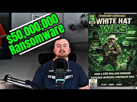 The Acer Ransomware Attack: HOW a $50 Million DEMAND EXPOSED Modern Corporate Risk