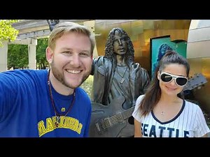 Full SPACE NEEDLE Tour, Jimi Hendrix Statue, CenturyLink Field - SEATTLE
