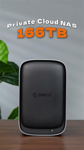 7-drive private cloud NAS #orico #hdd #tech #nas #storage #pcbuild #cloudstorage #storagesolutions