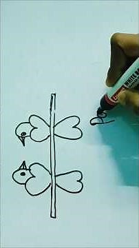 #parrots drawing step by step #parrot #drawingtutorial #parrotstutorial#video #drawings #easydrawing