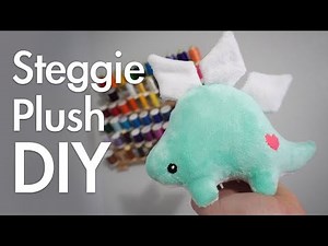 Steggie Plush DIY + FREE PATTERN