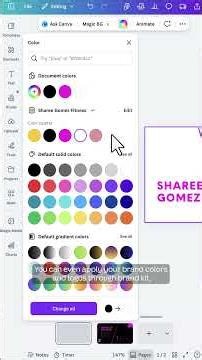 How to make business cards #canvatutorial #canvadesign