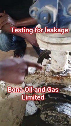 how to test gas leakage, with mixture of detergent and water.#fypchallenge #viralvideos #reel #viral