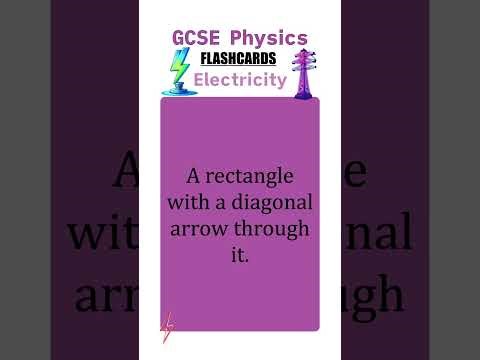 GCSE Physics: Electricity Flashcards | Circuits, Equations & Domestic Mains
