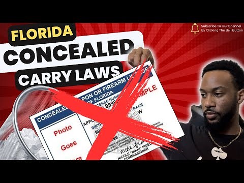 Florida Gun Laws 2025 🔫 | Concealed Carry & Permitless Carry Explained