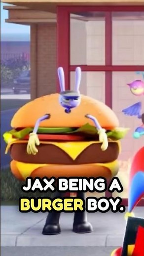 Jax Is A BURGER?!🍔 #theamazingdigitalcircus #tadc #jax #pomni #digitalcircus #jaxtoy #tadcjax