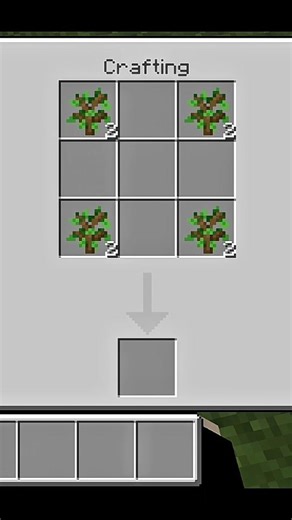 Minecraft me Craft a diamond tree calling #minecraft #mcpe #shorts