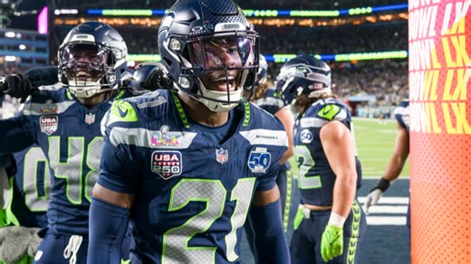 Seahawks' Super Bowl-winning locker Devon Witherspoon loves Sam Darnold