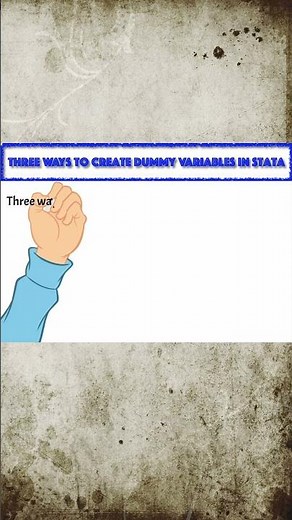 How to create dummy variables in Stata | Data Management | Five Minute Stata