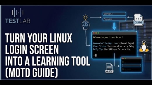 Turn Your Linux Login Screen Into a Learning Tool MOTD Guide | Adrian Sorin Ioja