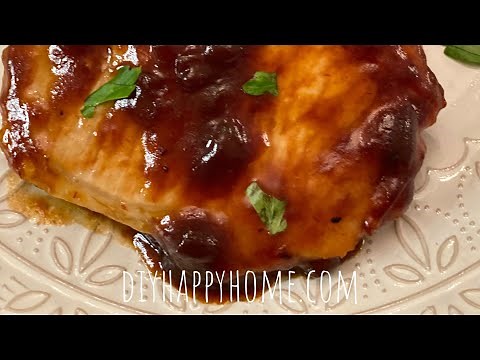 BBQ Boneless Pork Chops in the Ninja Foodi Air Fryer