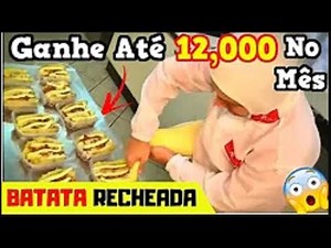COMO Fazer BATATA RECHEADA Para VENDER | Como Vender Batata Recheada | Batata Recheada Para Vender