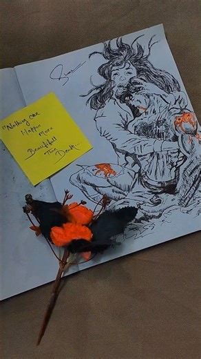 Superman death scribble drawing..💔🥀