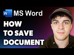 How to Save in Microsoft Word Document (Full 2024 Guide)