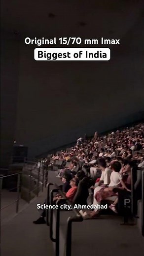 Asia best IMAX is in Ahmedabad #cinema #movie