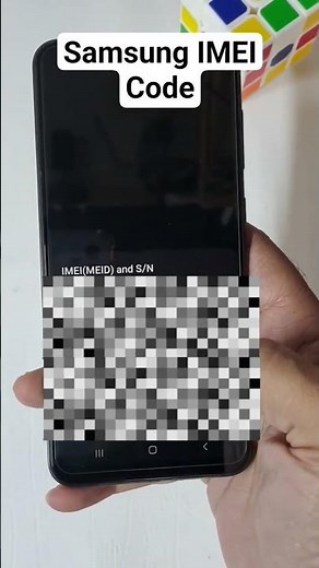hHw to Check Samsung IMEI Number #smartphone #tech
