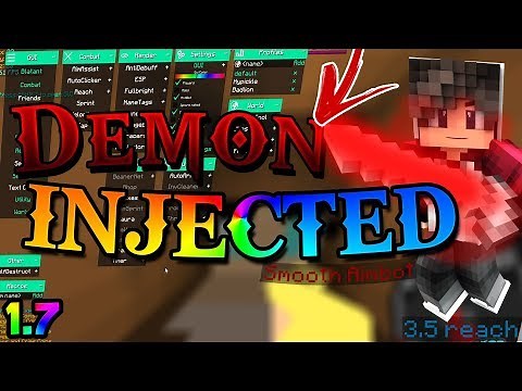DEMON CLIENT | INJECTED CLIENT 1.7/1.8/1.9/1.10/1.11 UNDETECTABLE