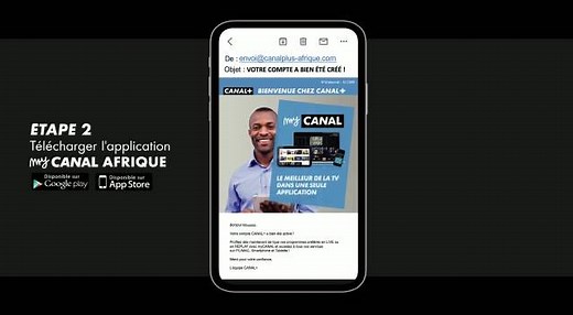 Savez-vous que vous pouvez voir et revoir vos programmes préférés grâce à l'application myCANAL : ✅Comment créer son compte myCANAL 👉Aller sur le site www.canalplus-afrique.com 👉Dans le coin en haut à droite cliquez sur « s’identifier / s’inscrire » puis « S’inscrire » 👉Renseignez les champs « N° d’abonné », « 5 derniers chiffres carte décodeur », « email », « confirmation email », « mot de passe », « confirmation mot de passe » 👉Sélectionner un pays 👉Saisir le code de contrôle 👉Cliquer su