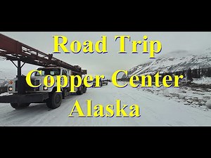 Drilling a well in Copper Center, Alaska