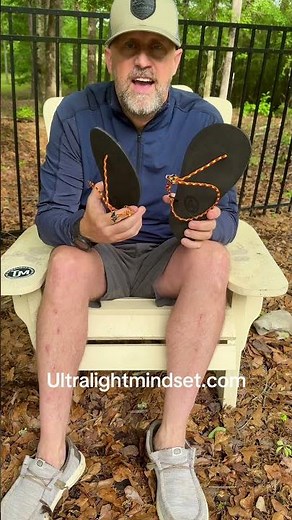 The Ultralight Adventure Sandals from ultralightmindset.com