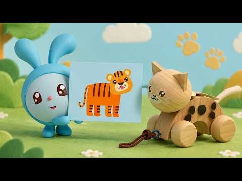Transformations 🐯 — NEW — BabyRiki go to kindergarten — Episode 299 | Cartoons for kids