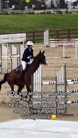 Haydie May Bird on Instagram: "drove 15 hours to jump the wrong fence 﫠 #horsegirl #showjumper #equestrian #equestrianinfluencer #horseriding #showjumping #horsesoftiktok #warmblood #equinegirlboss #horseshow"