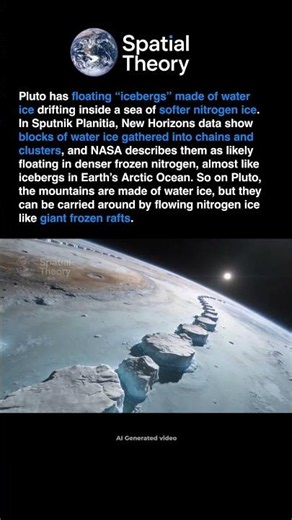 Pluto Has Floating Ice Mountains