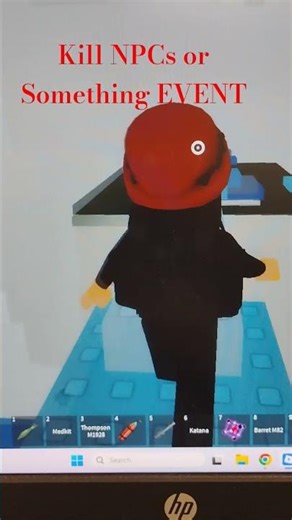 I tapped out... ...to ELVES!???? #roblox Kill NPCs or Something