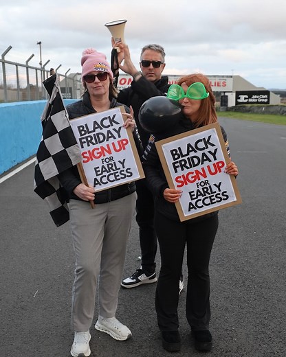 25K views · 145 reactions | When the boss doesn’t give you any budget for the Black Friday Marketing Campaign… Please sign up… - https://www.knockhill.com/BlackFriday-Signup | Knockhill Racing Circuit | Facebook