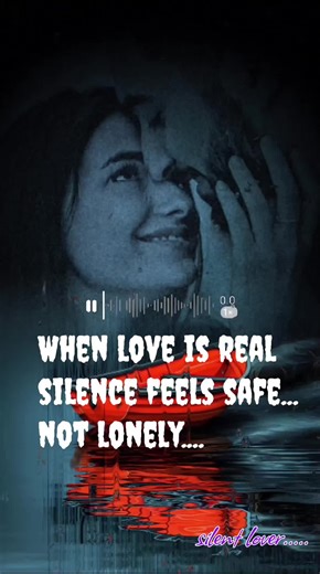 The Pain of Quiet Love: Finding Comfort in Silence