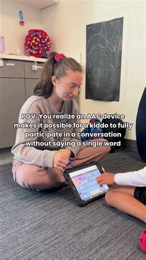 AAC Devices are a GAME-CHANGER! #autism #abatherapy #aacdevice