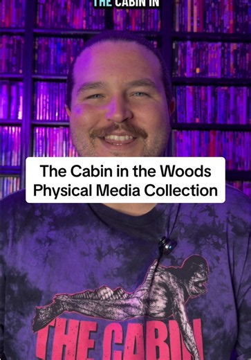 The Cabin in the Woods is my favorite horror movie of all time so it’s only right I try to collect all the physical media for it. #horrormovies #horror #moviecollection #physicalmedia #horrortok