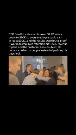 CEO Who Took a 94% Pay Cut to Pay Everyone $70K