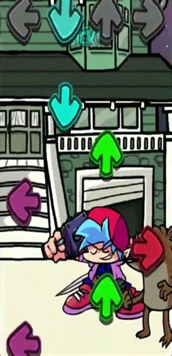 FNF Mordecai Glitch | V1 (Friday Night Funkin') 🎤#shorts