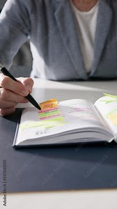 Calendar Schedule List At Desk And