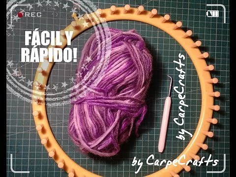 HOW TO WEAVE WITH A CIRCULAR LOOM